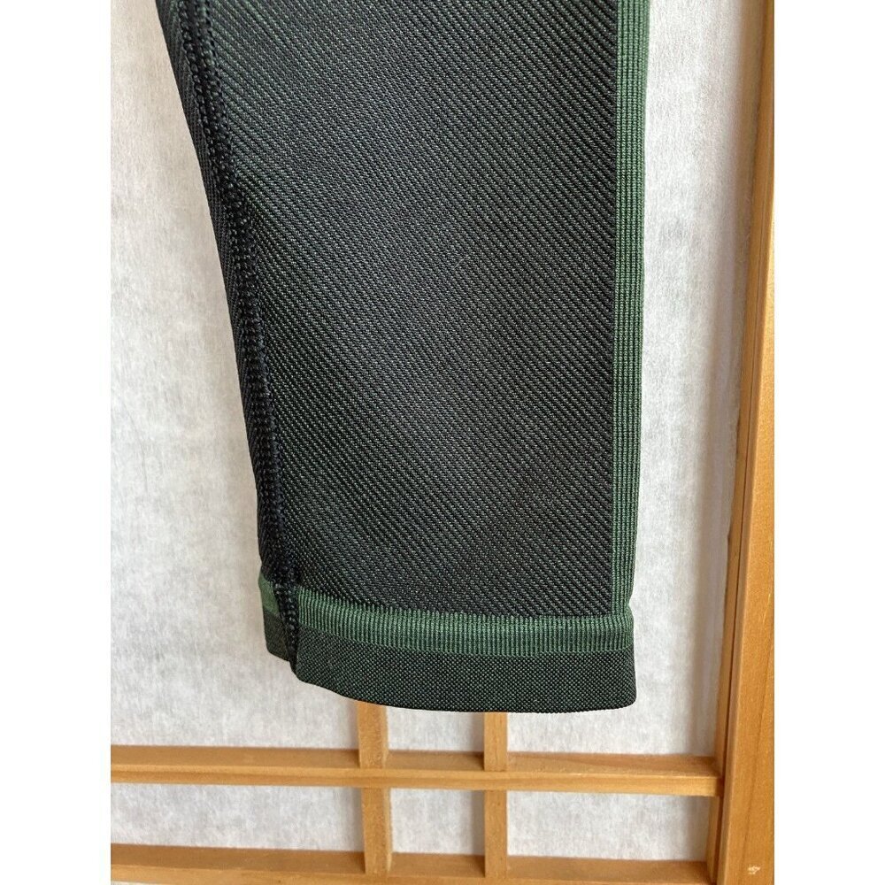 Outdoor Voices Compression Leggings Women’s Small, Green & Black, Running Yoga - Picture 8 of 9